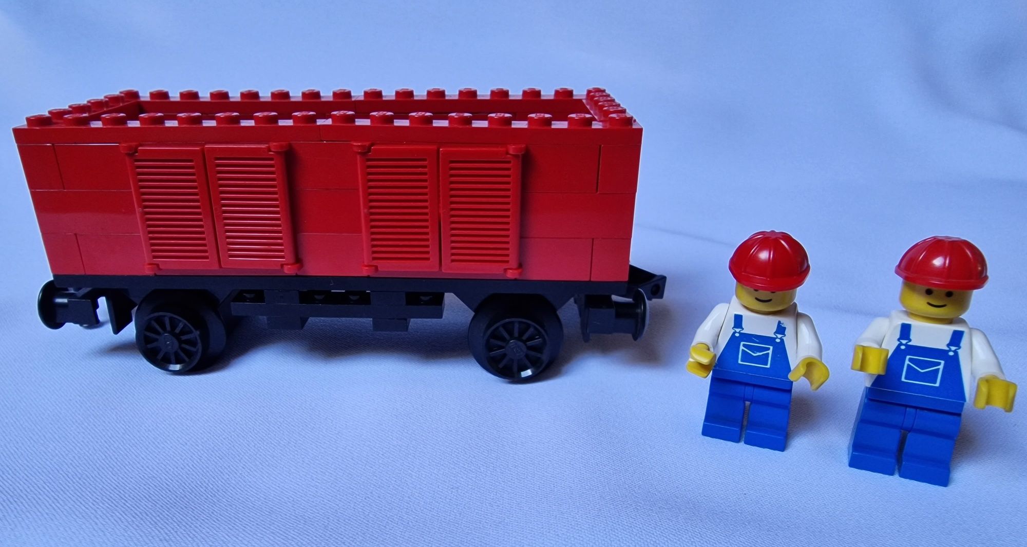Lego 7730 pociąg (train) wagon towarowy plus minigigurki