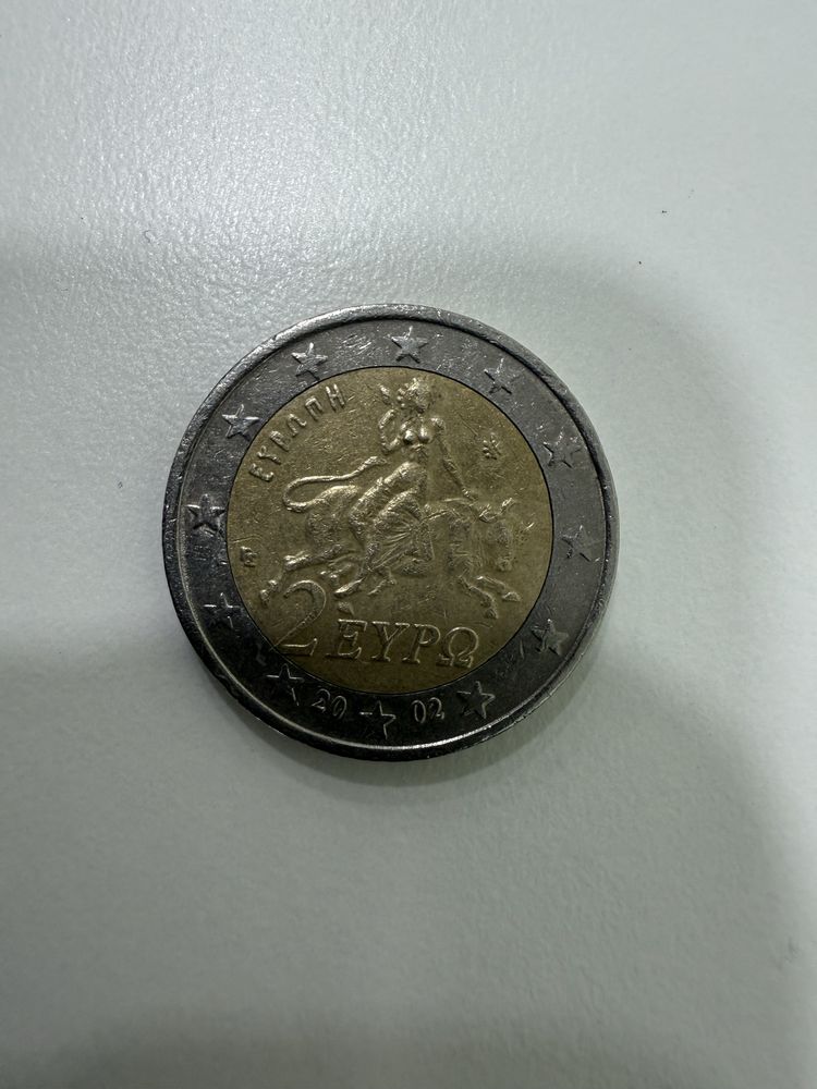 Moeda 2 euros rara