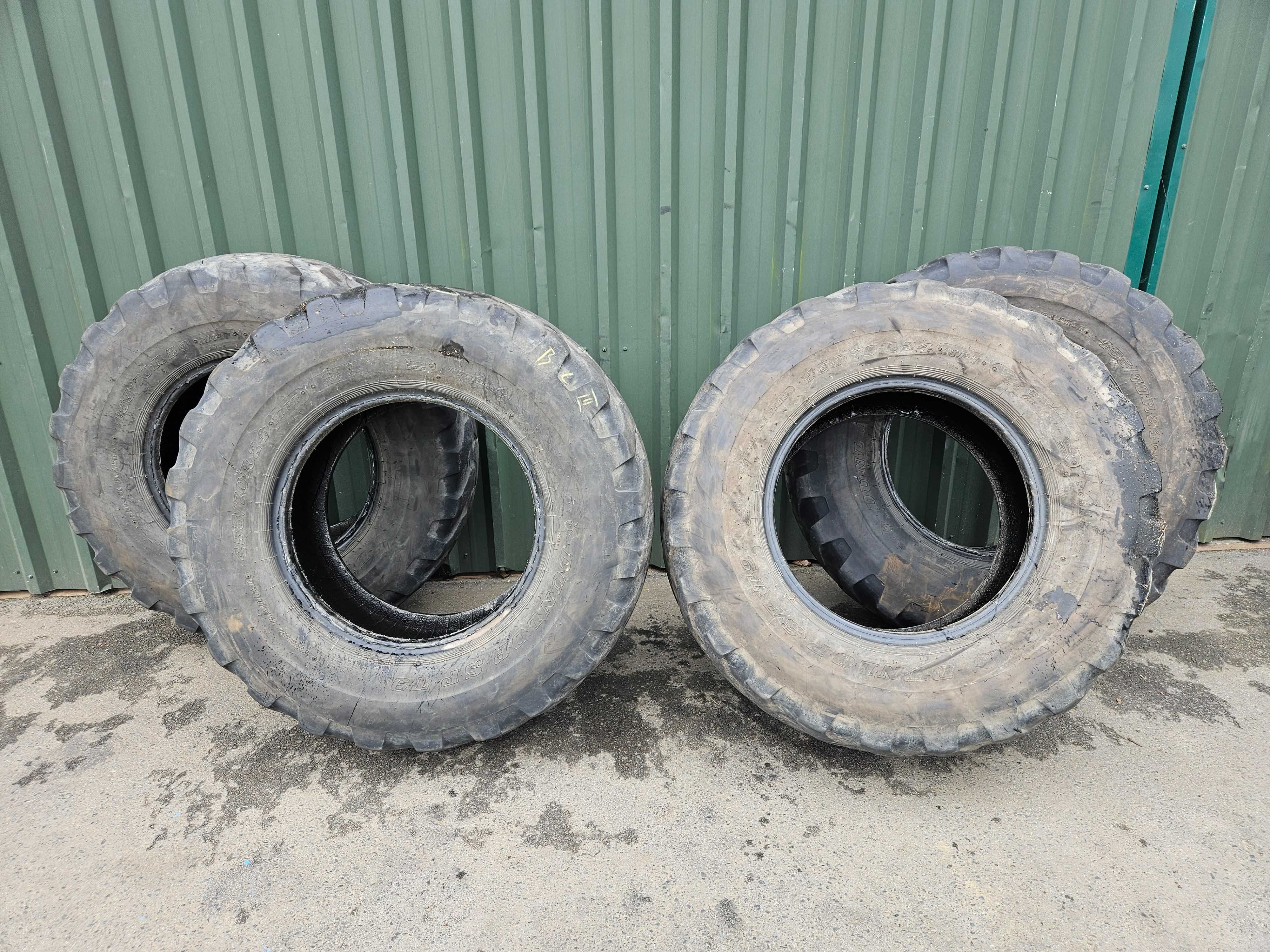Opona Opony Dunlop 455/70 - R 24 MPT 455/70r24 SP T9 Komplet