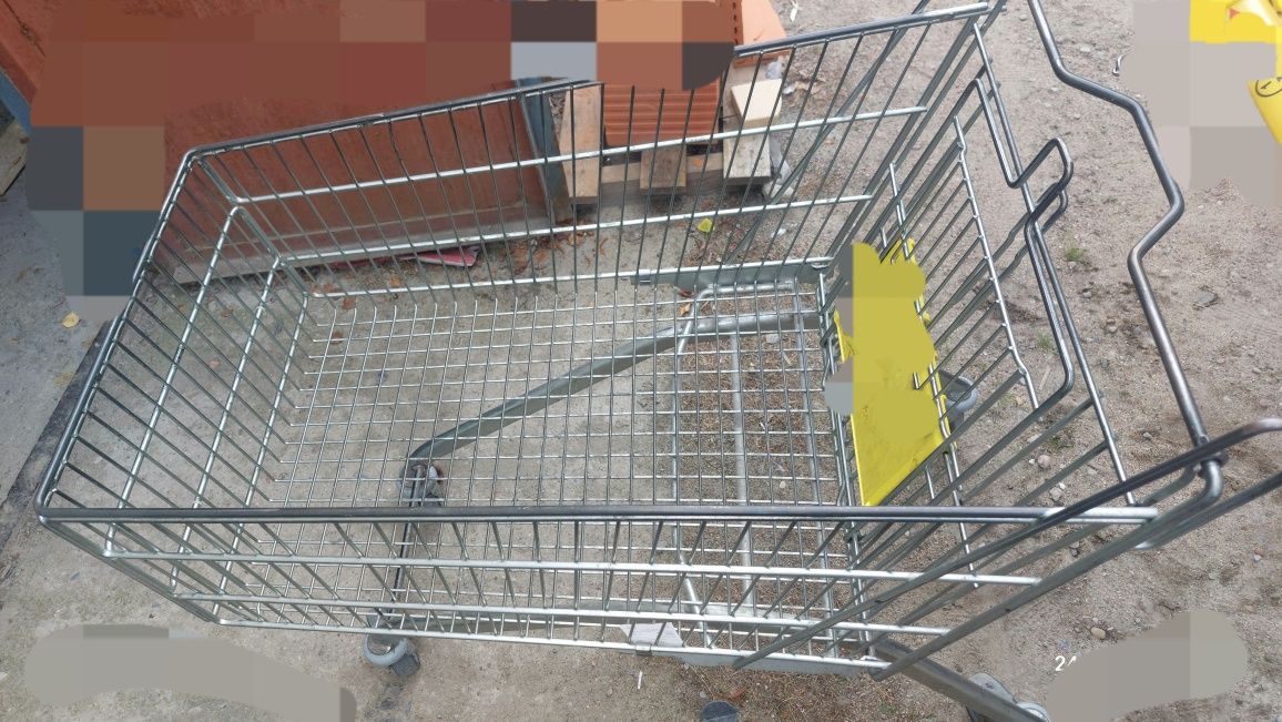 Wózek sklepowy magazynowy używany