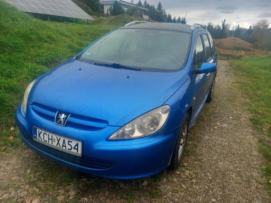 Peugeot 307 SW Diesel 2.0 2002 przegląd oc hak