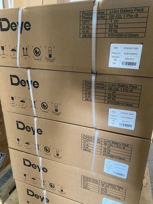 Акумулятор для ДБЖ Deye SE-G5.1 Pro-B (в наявності)