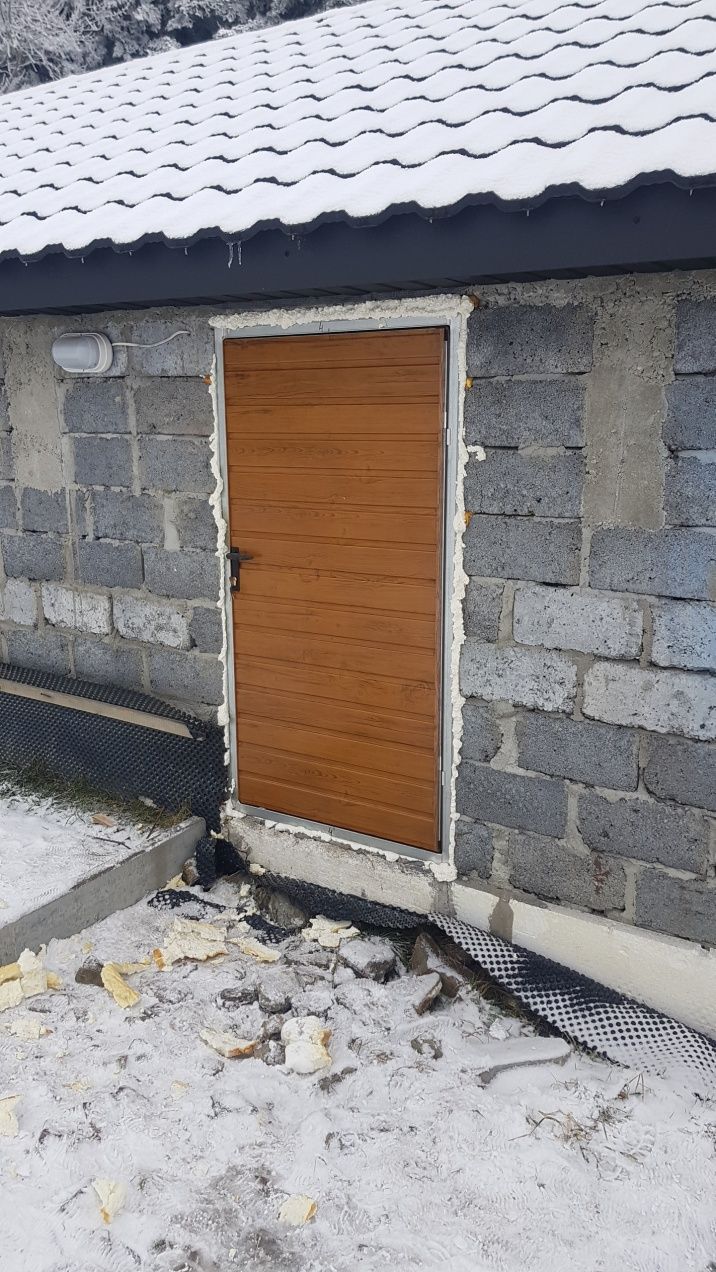 Brama garażowa, bramy na każdy wymiar drzwi stalowe, Brama na pilota