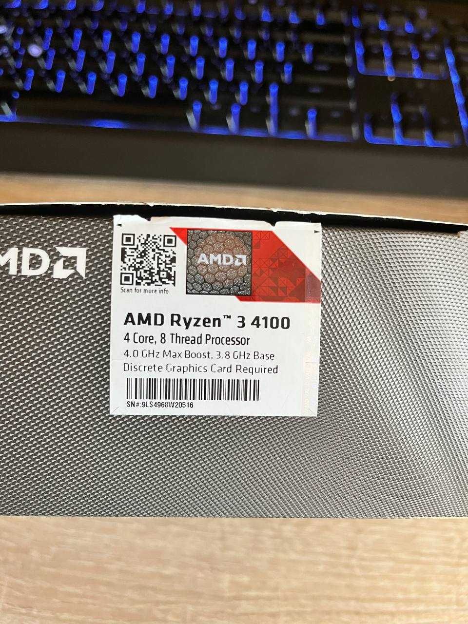 Процесор Ryzen 3 4100 AM4