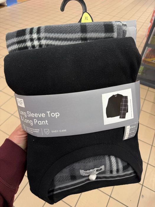 флісова чоловіча піжама брендова F&f Англія Л М мужская пижама