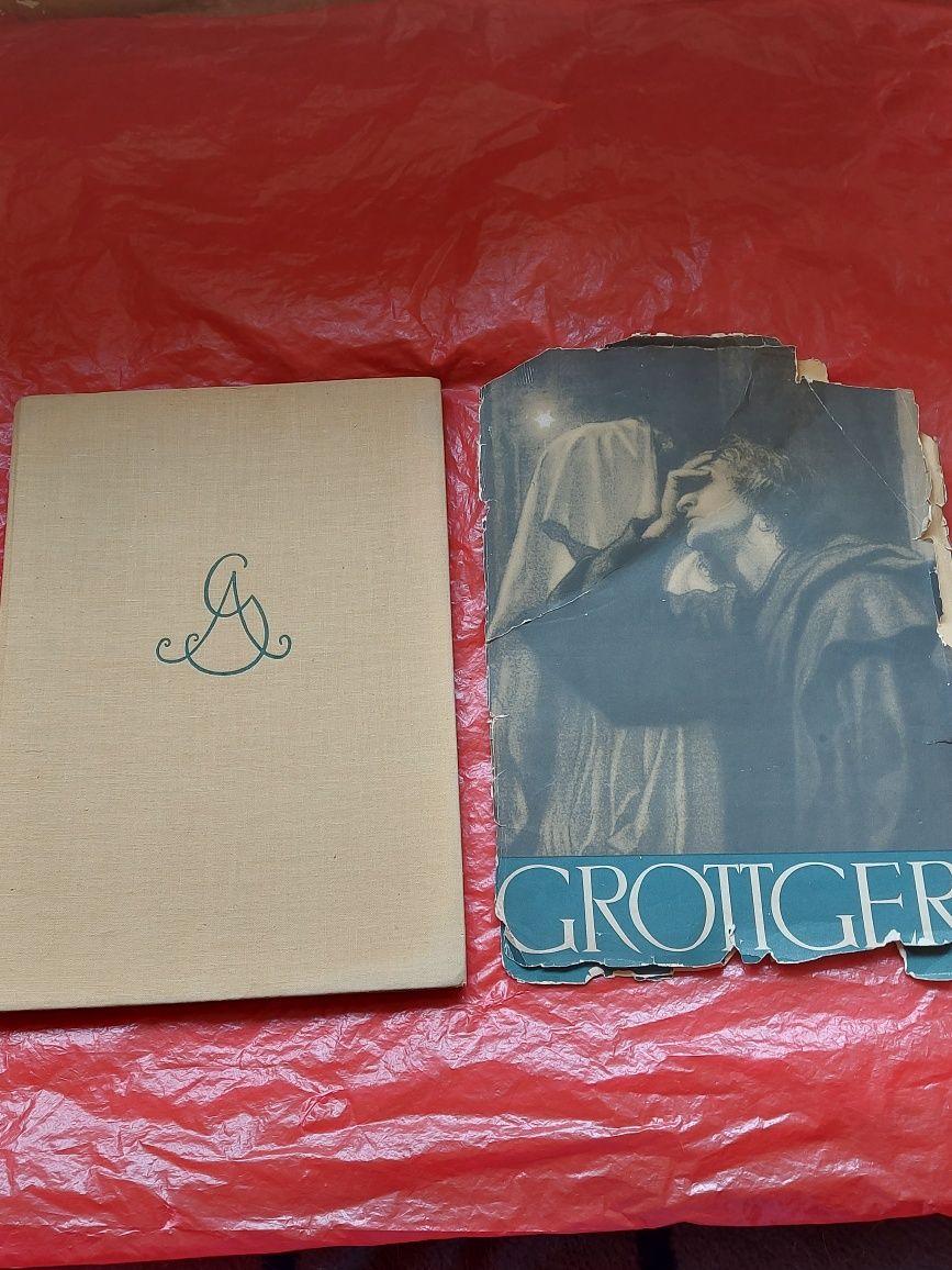 Książka duża ARTUR GROTTGER 1958r