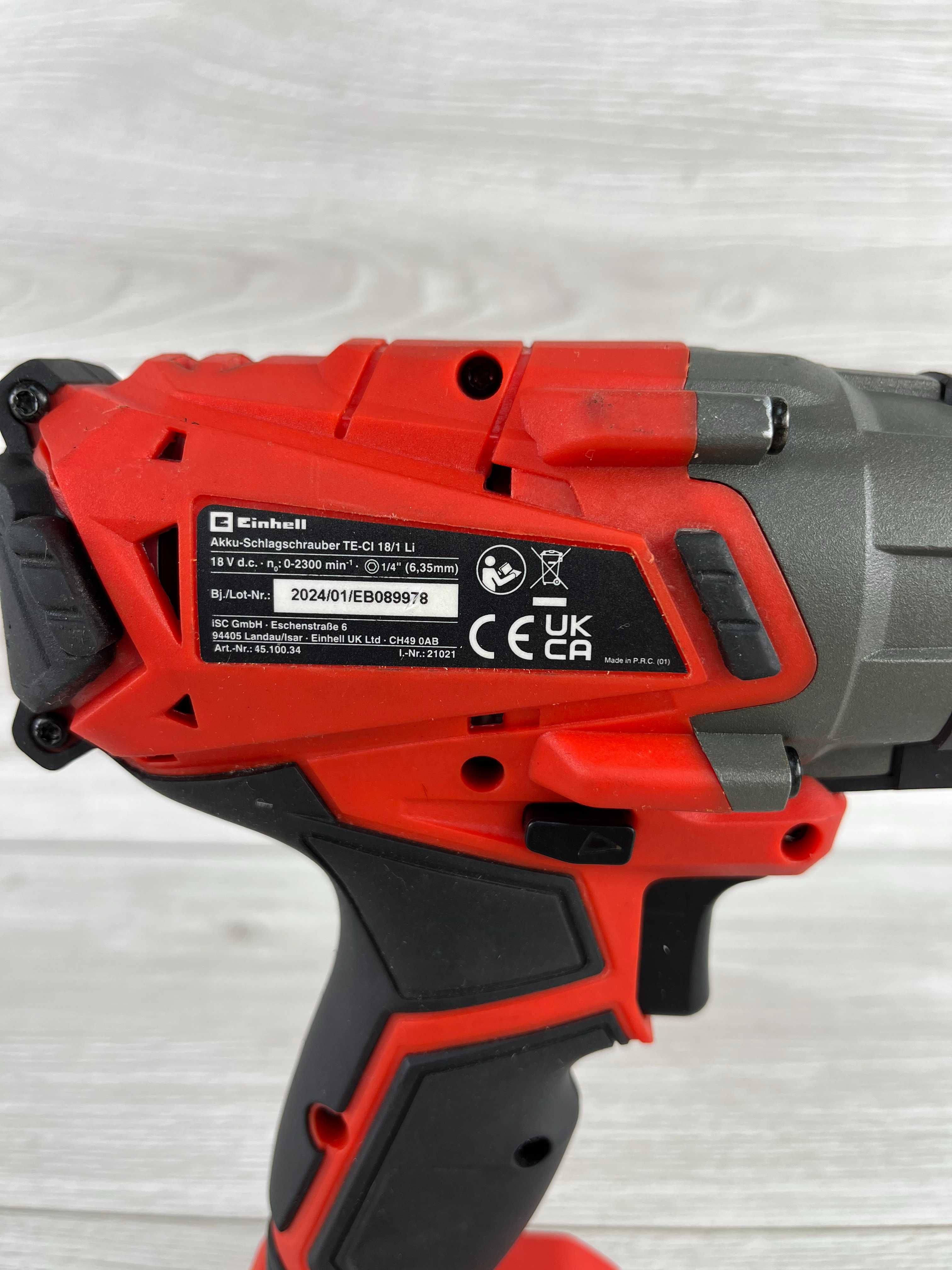 Шурупокрут Einhell 18 Li бу   без аку і зарядки