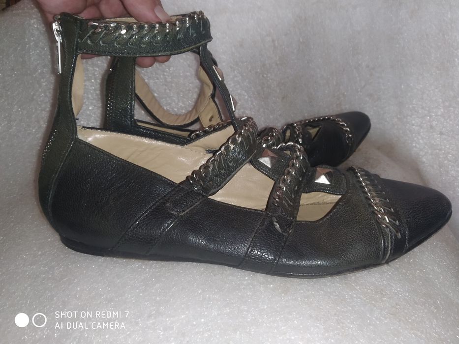Кожаные женские римлянки босоножки Melane birger Португалия стильные39