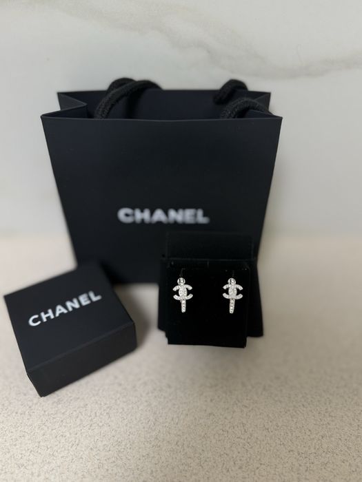 Сережки Chanel оригінал