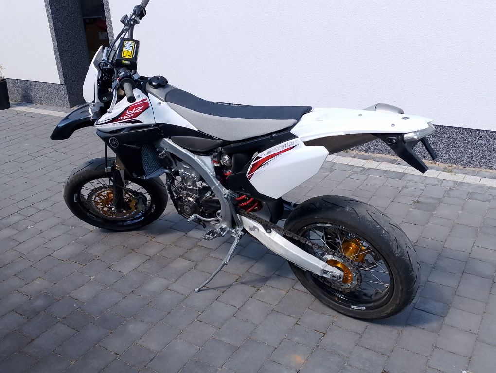 Yamaha yz450f yzf 450 supermoto jak nowa