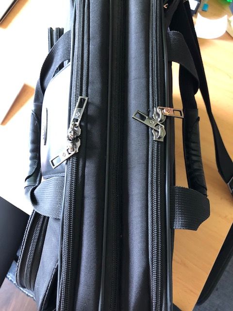 Pasta Samsonite como nova