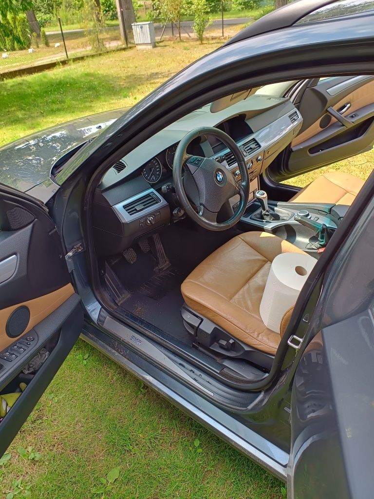 BMW E61 520d. 2007 rok polift. 2.0d 163km. Rozrząd z przodu.