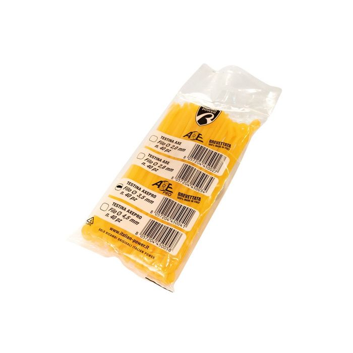 Zestaw 40 żyłek o śr. 3,5 w woreczku