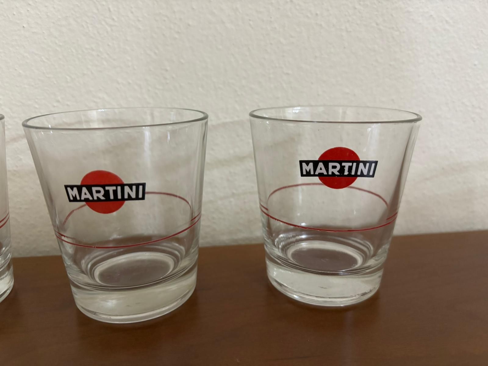 Copos colecionáveis - Martini e Cinzano (anos 80)