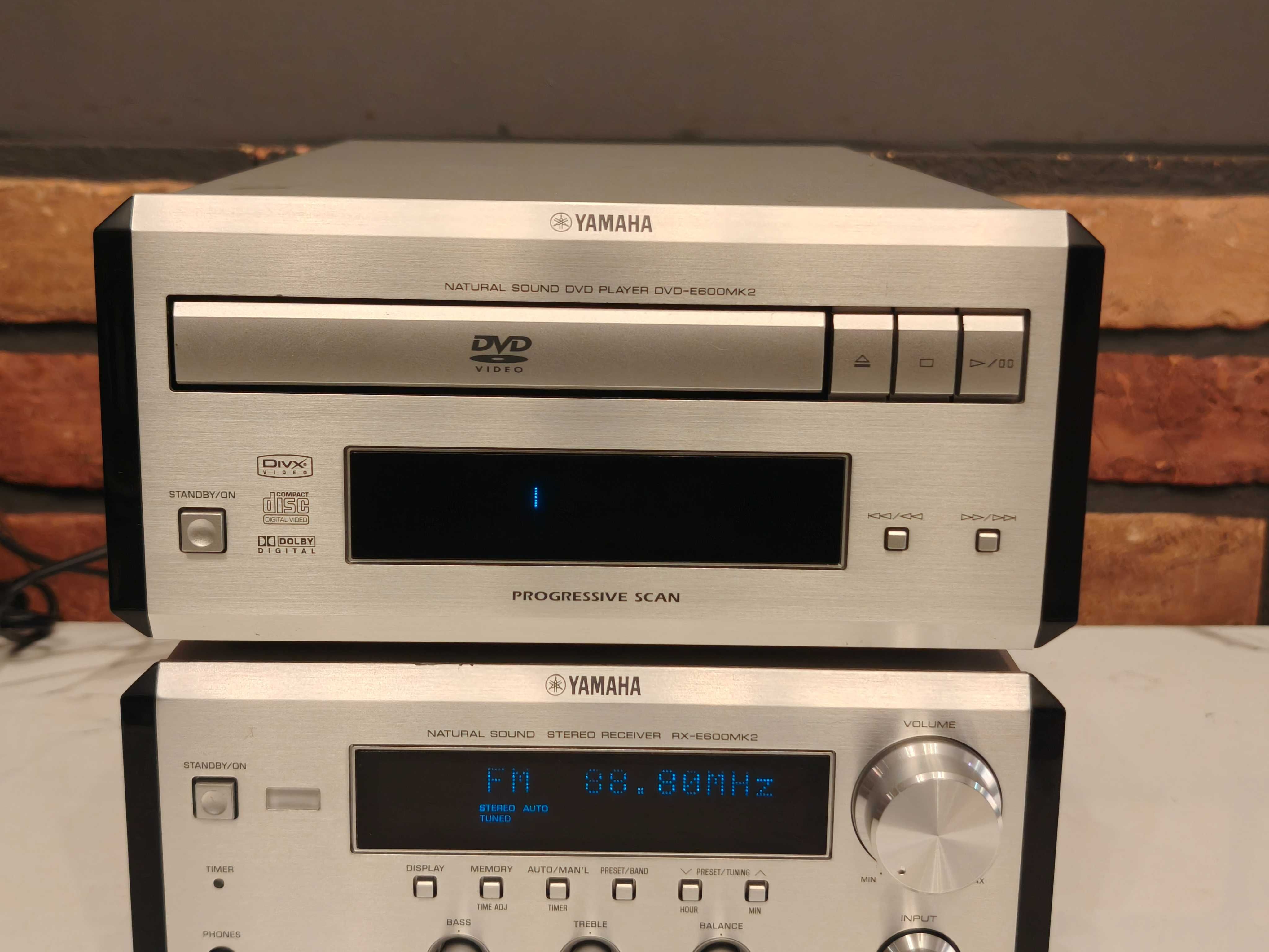 YAMAHA Pianocraft E600 mk2 ! Znakomity zestaw STEREO !