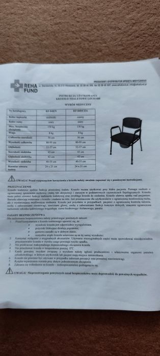 Krzesło toaletowe Louis 840