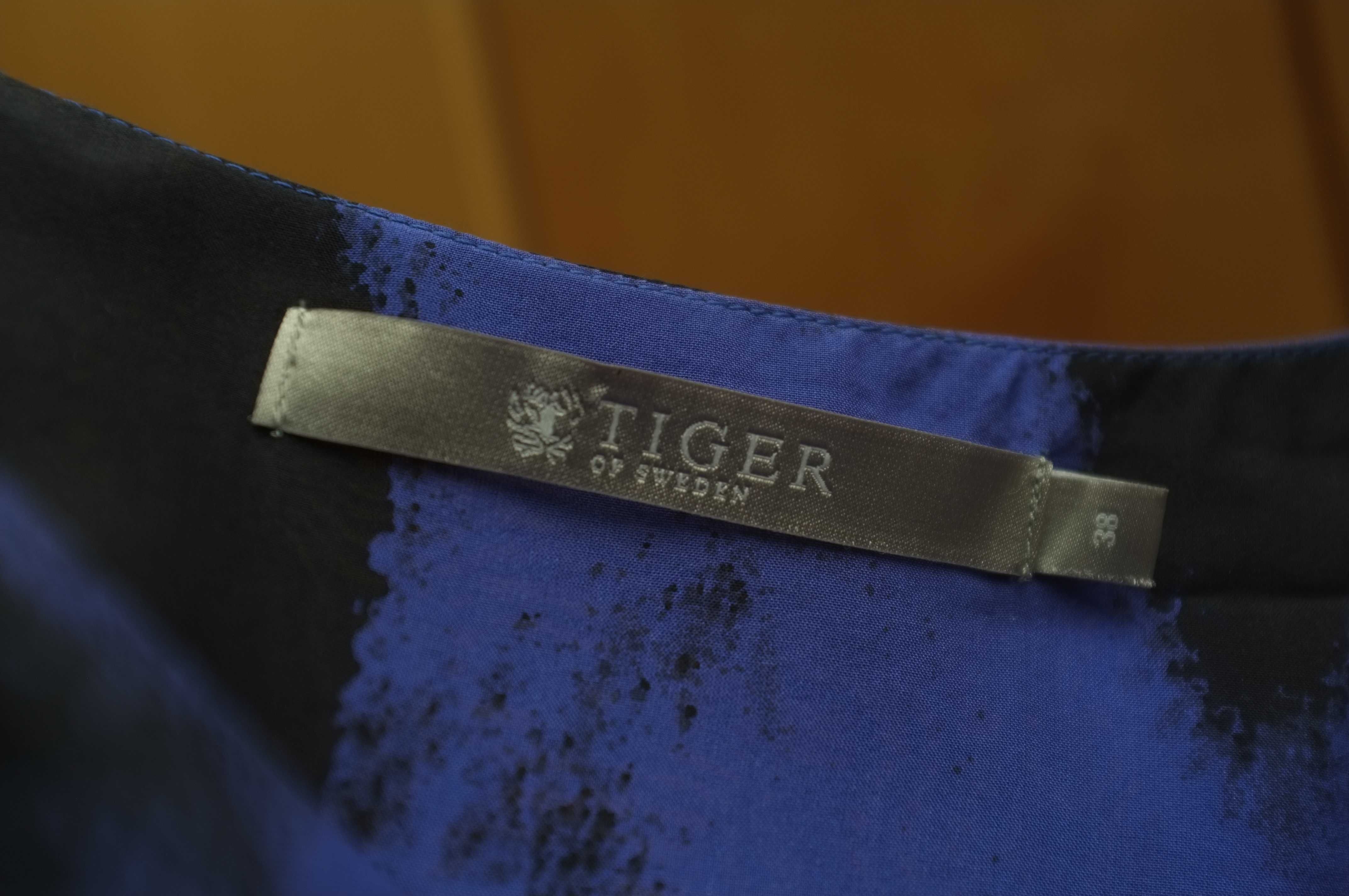 jedwabna sukienka na ramiączkach Tigers of Sweden luksusowa letnia