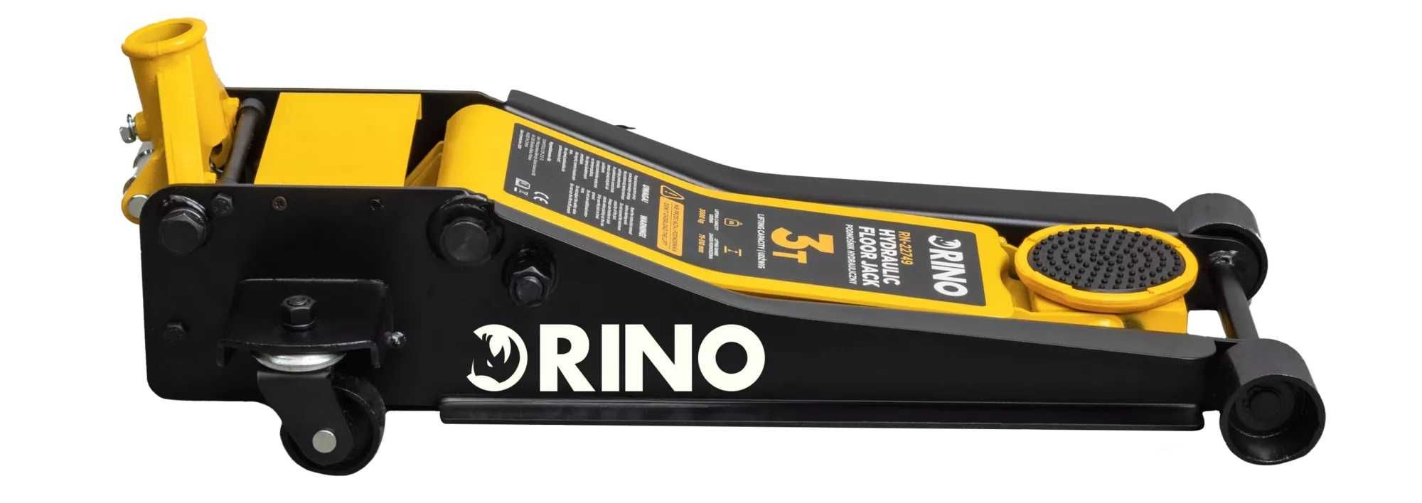 Podnośnik hydrauliczny dwutłokowy Rino JAC30F 3 T niskoprofilowy