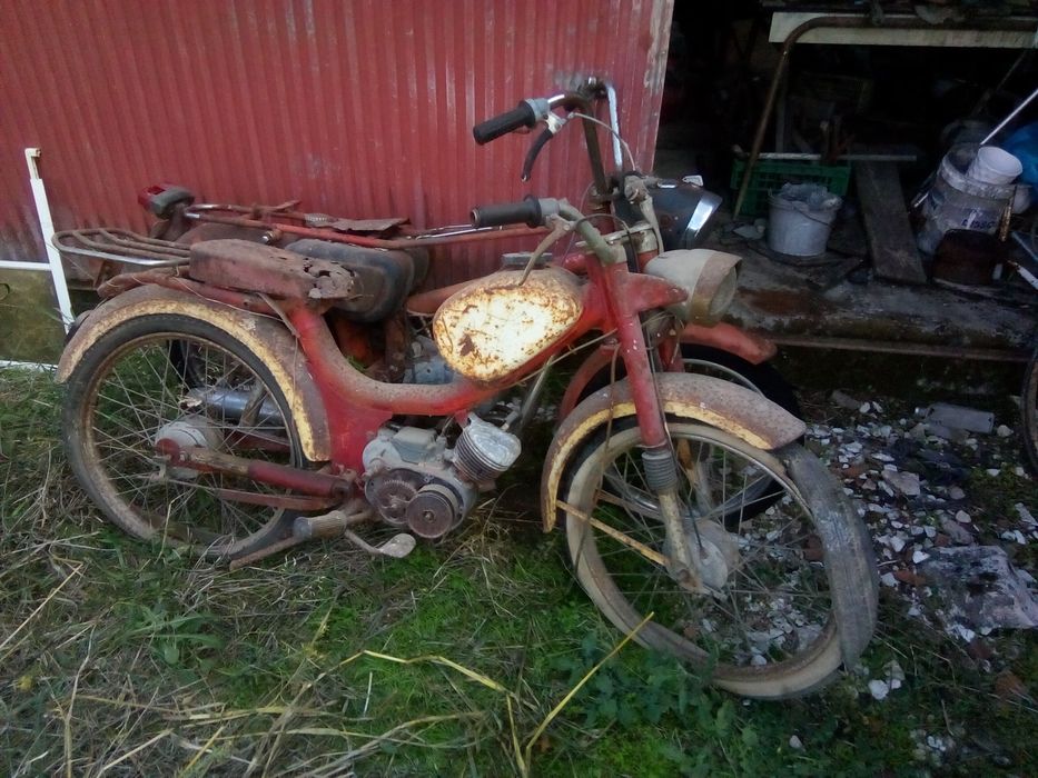 Lote de 2 motorizadas antigas