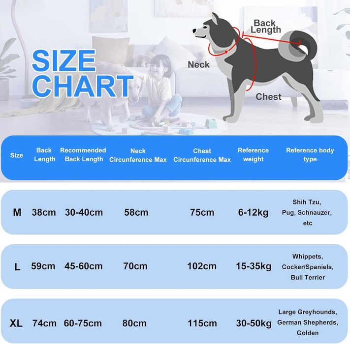 Ręcznik kąpielowy szlafrok dla psa M AovYoo shih tzu mops szpic