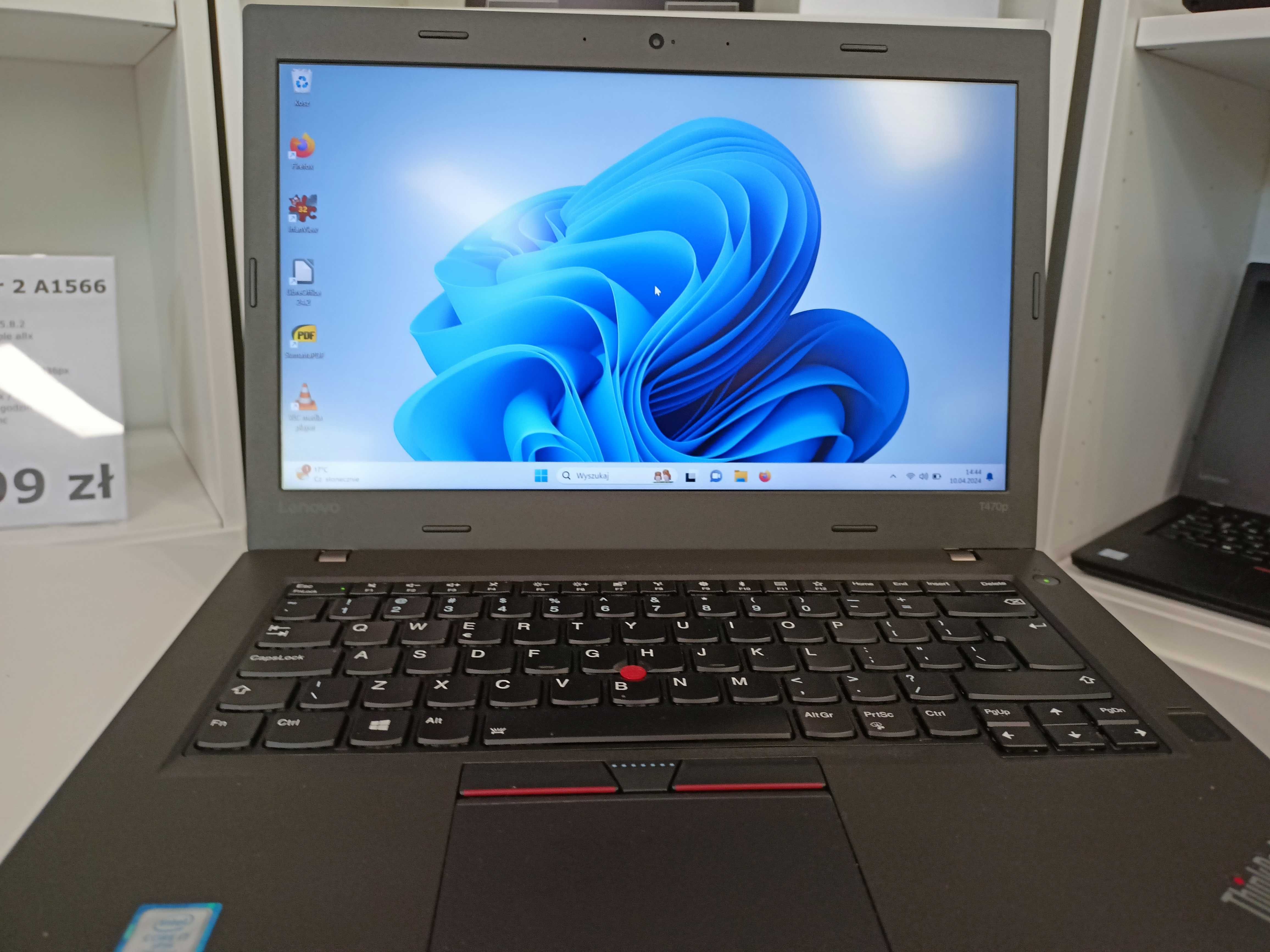 Laptop Lenovo T470p i7-7820hq 16gb 512ssd Nvidia IPS GW 12