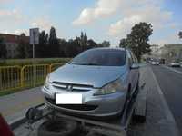 Peugeot 307 SW 2.0 hdi kombi przeznaczony na części kolor srebrny