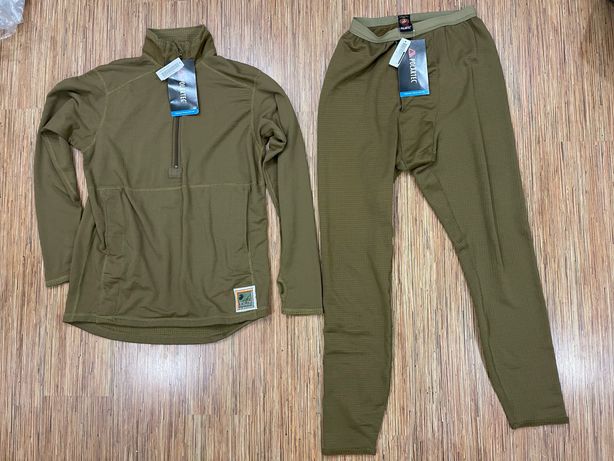 USMC Polartec FR MidWeight Grid Fleece 1/2 Zip Pullover+Drawers M-Long