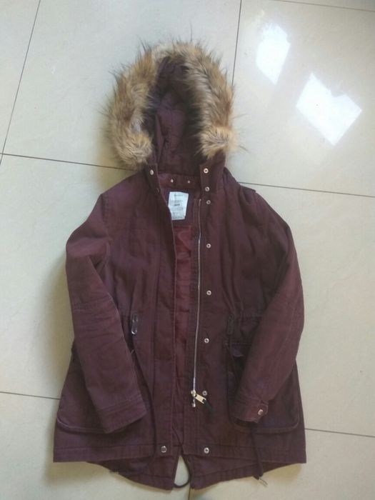 Kurtka parka Bershka r.S jesienna
