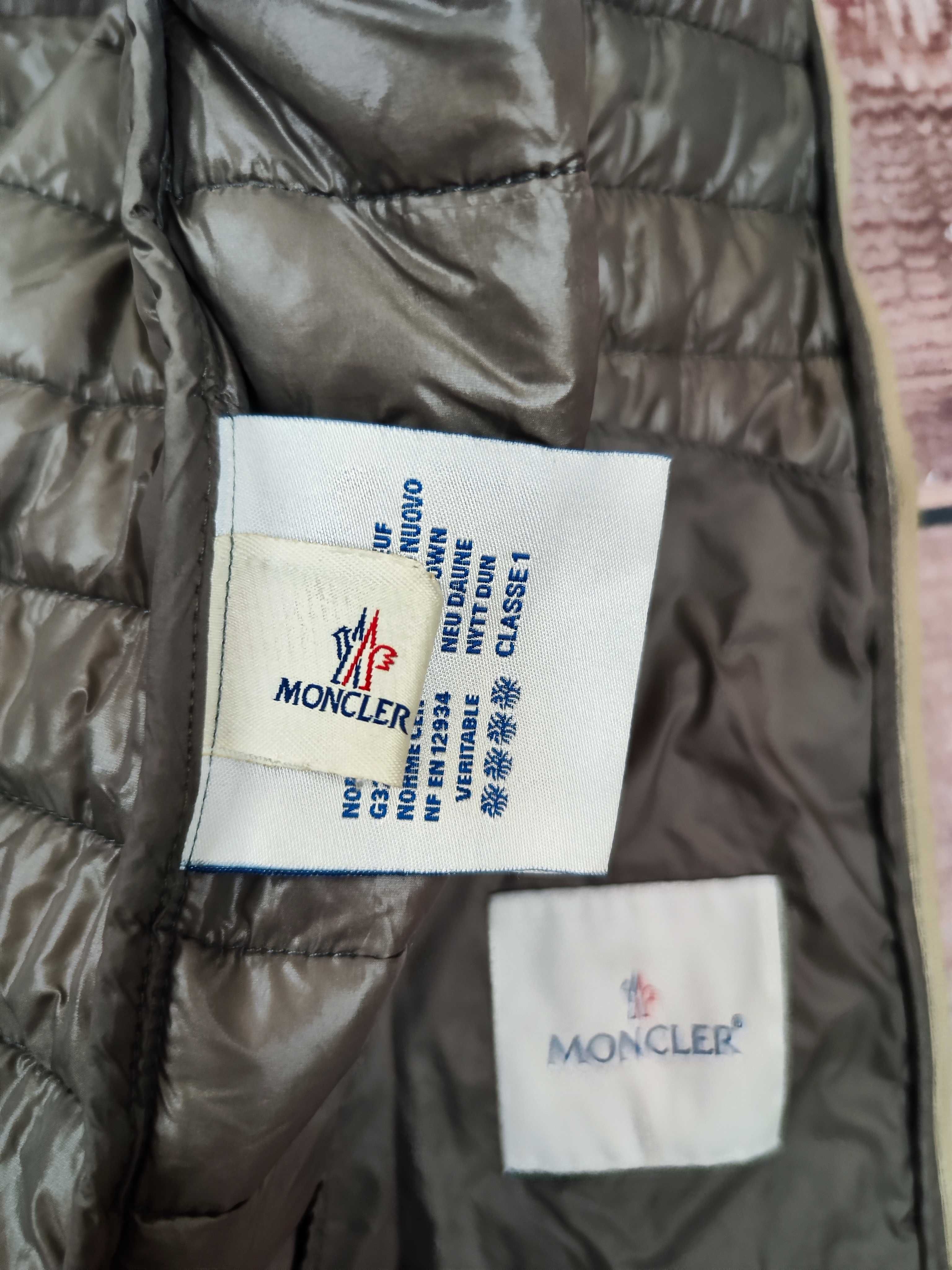 Kurtka pikowana Moncler puchowa softshell damska 3