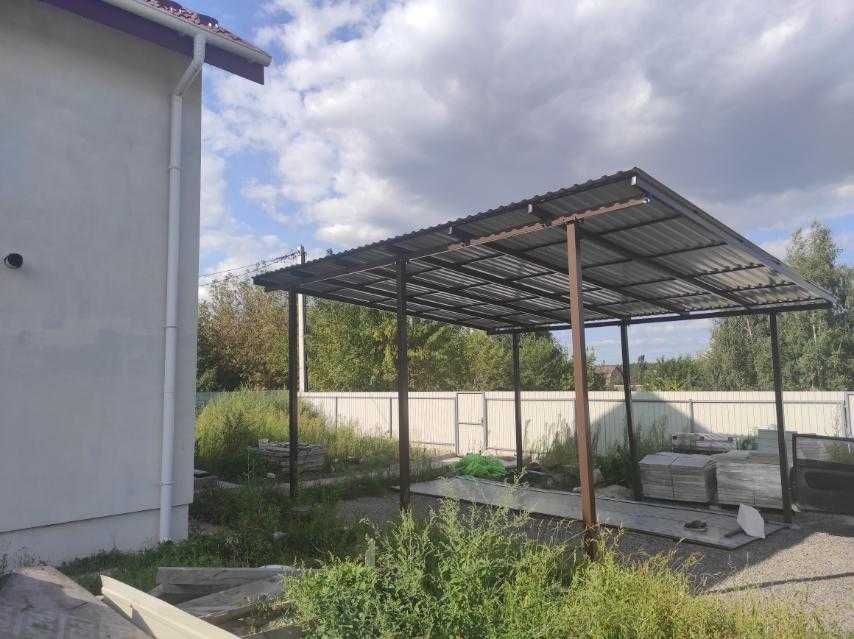 Автонавес собери сам, Навес для дома, дачи, Поликарбонат, Для авто