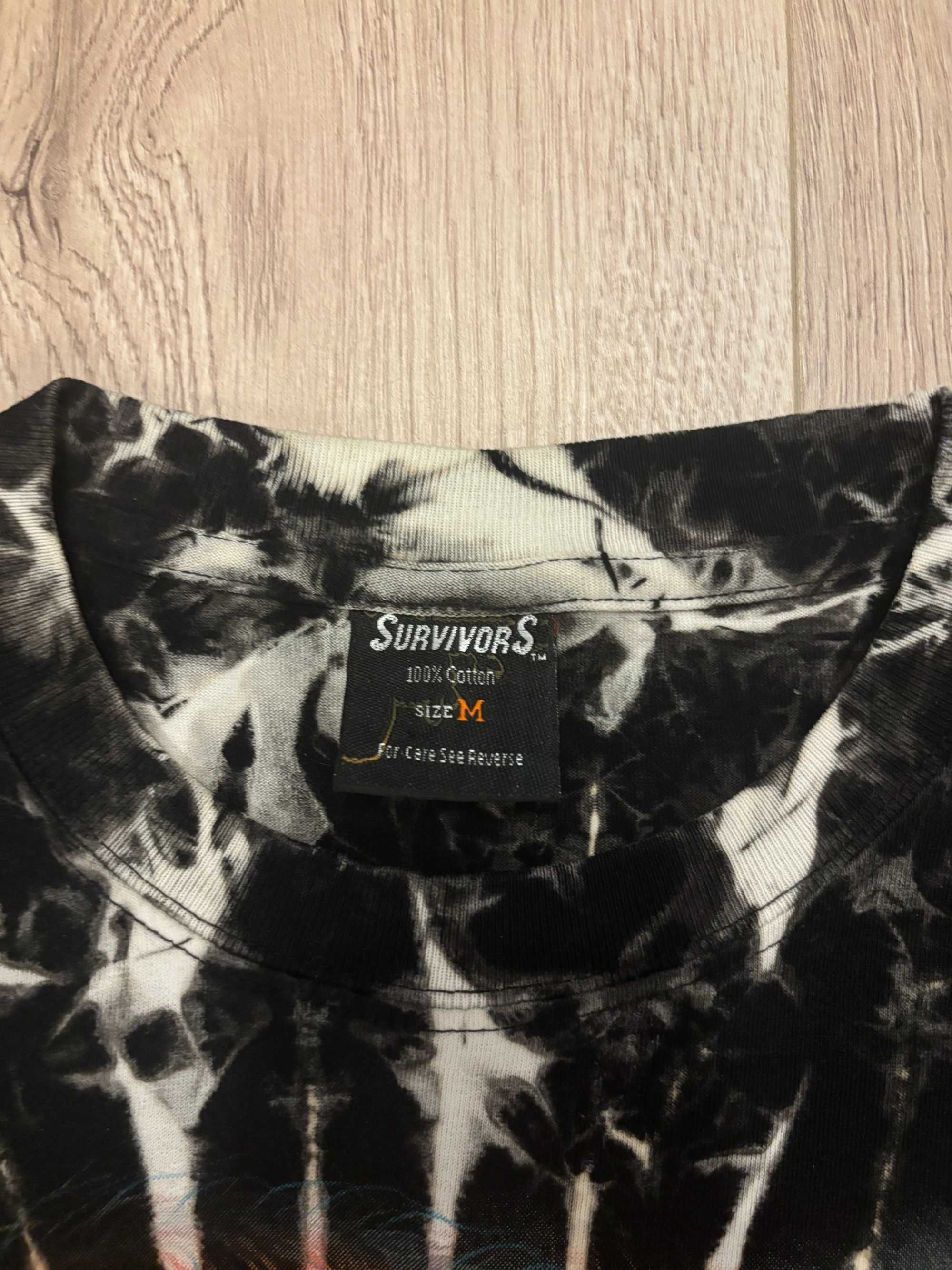tshirt koszulka w stylu affliction z ćwiekami skull czaszka drain
