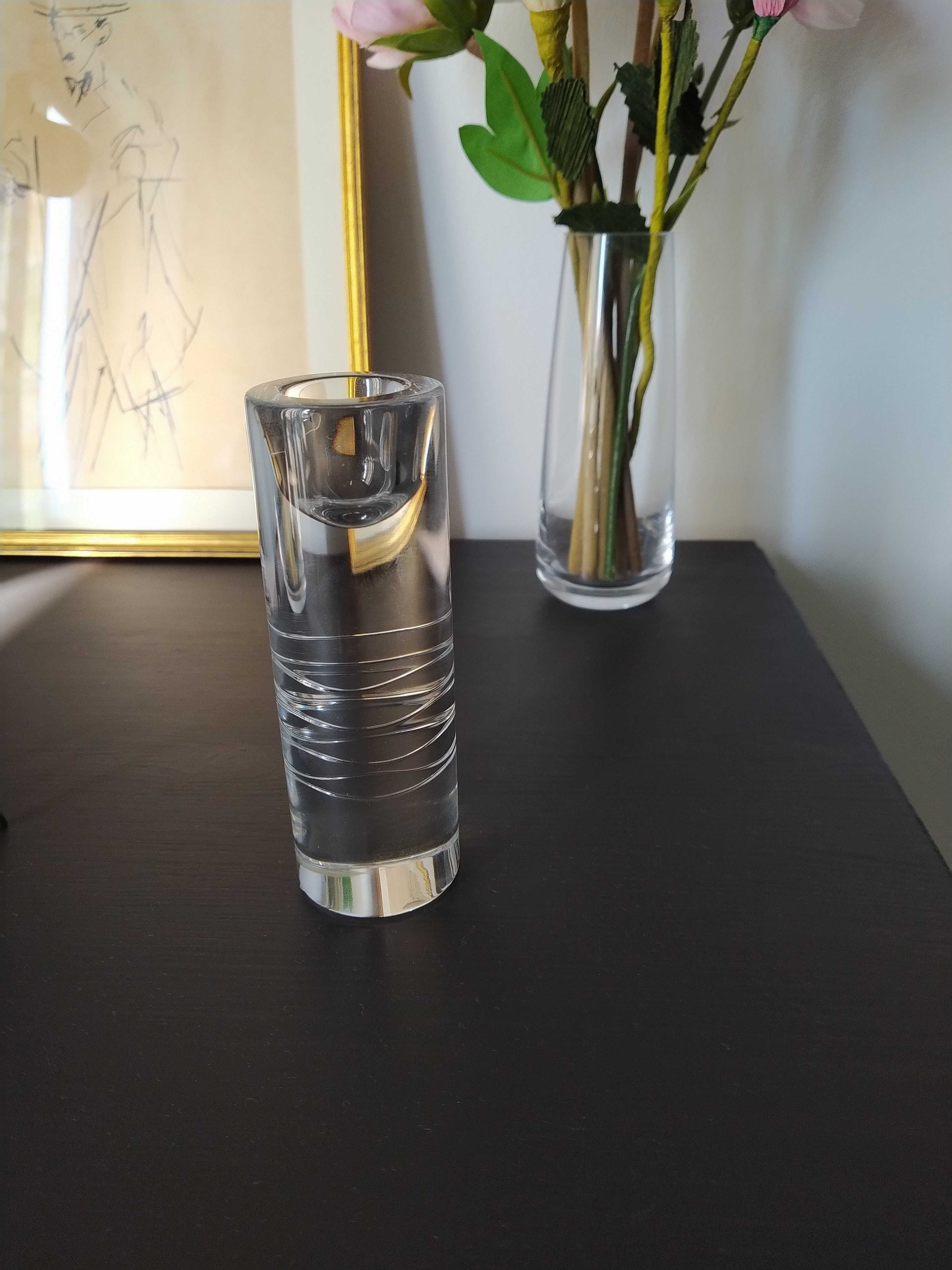 Castiçal de cristal Atlantis, novo com etiqueta