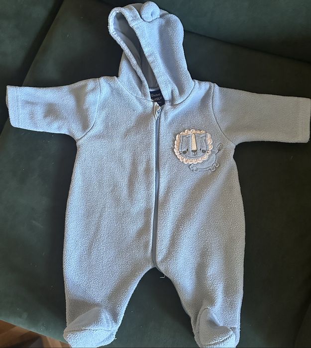 Чоловічок комбінезон фліс утеплений 56 р-р 0-3 міс