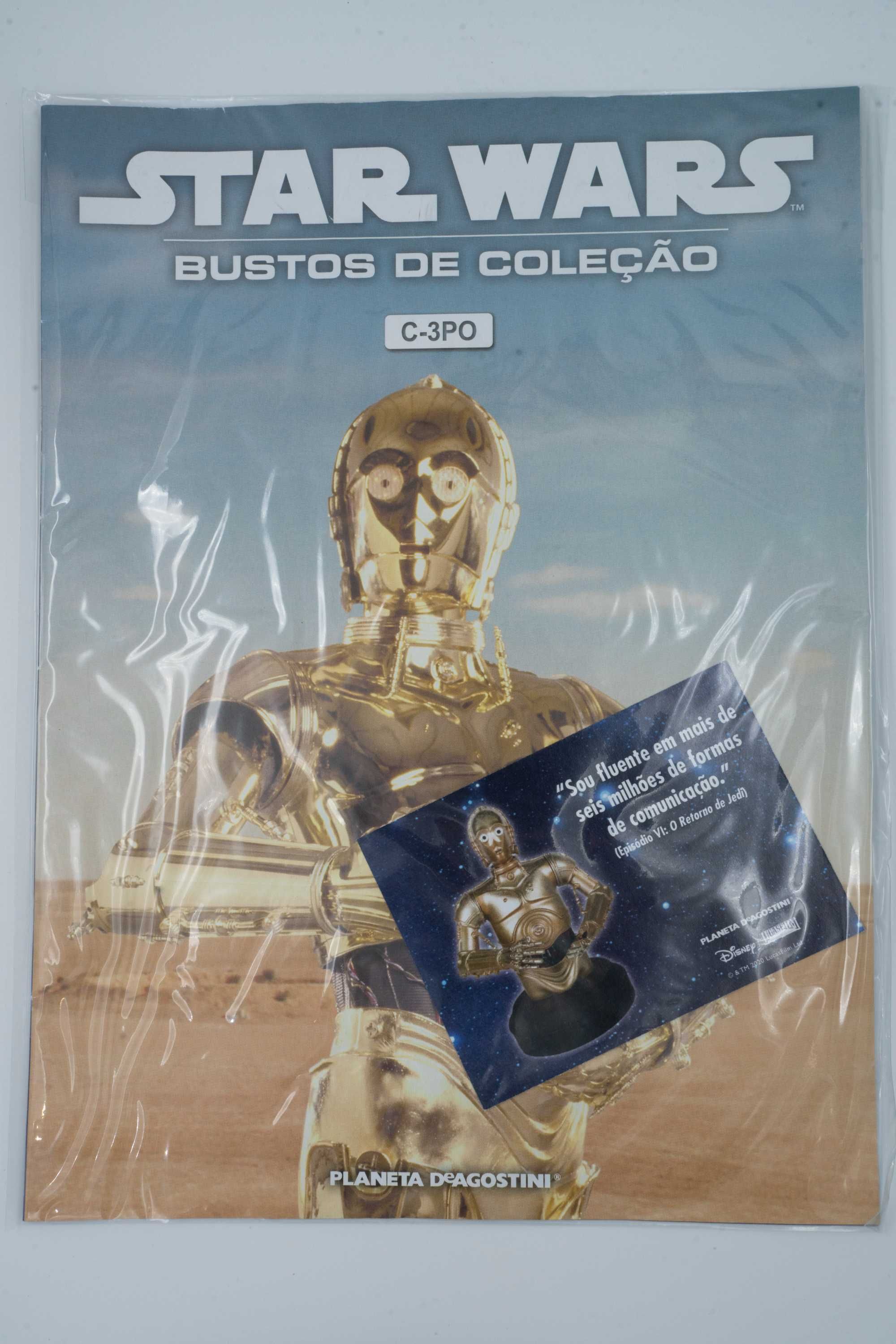Busto C-3PO     Star Wars - Planeta Disgostini