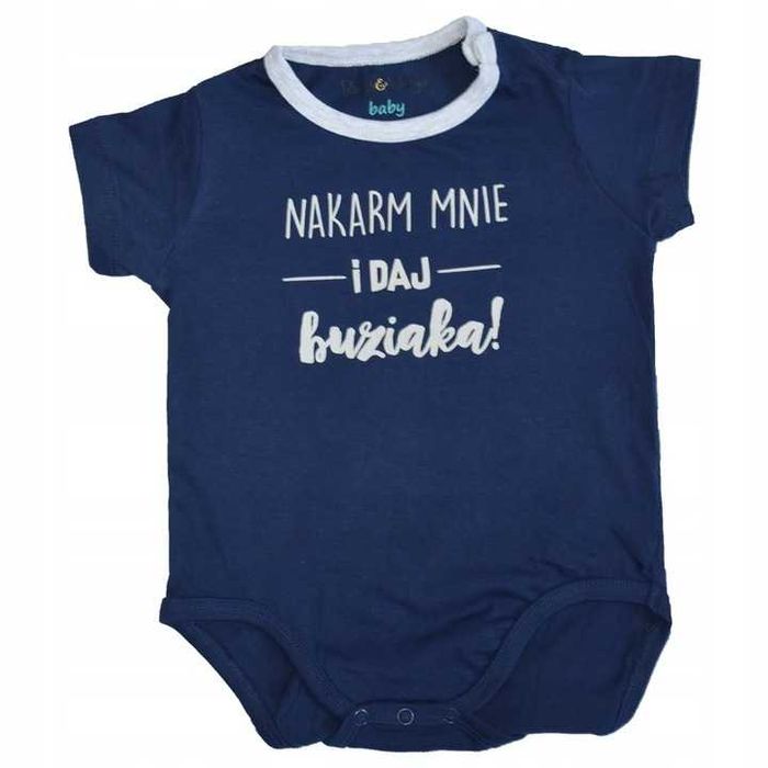 Body Niemowlęce Nakarm Mnie Rozmiar 92 cm * Bugs&Hugs*