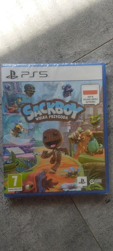 Sackboy Wielka Przygoda ps5 nowa gra po polsku