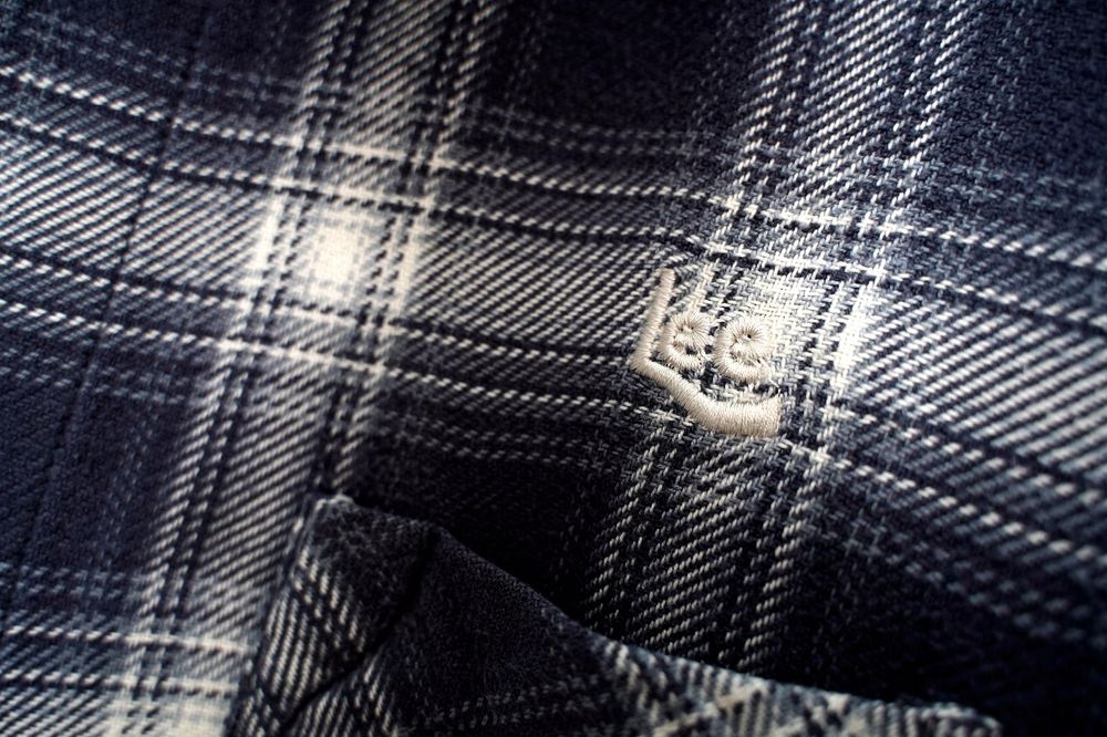 LEE Western shirt | Stylowa koszula w kratę, bardzo miła w dotyku r.L