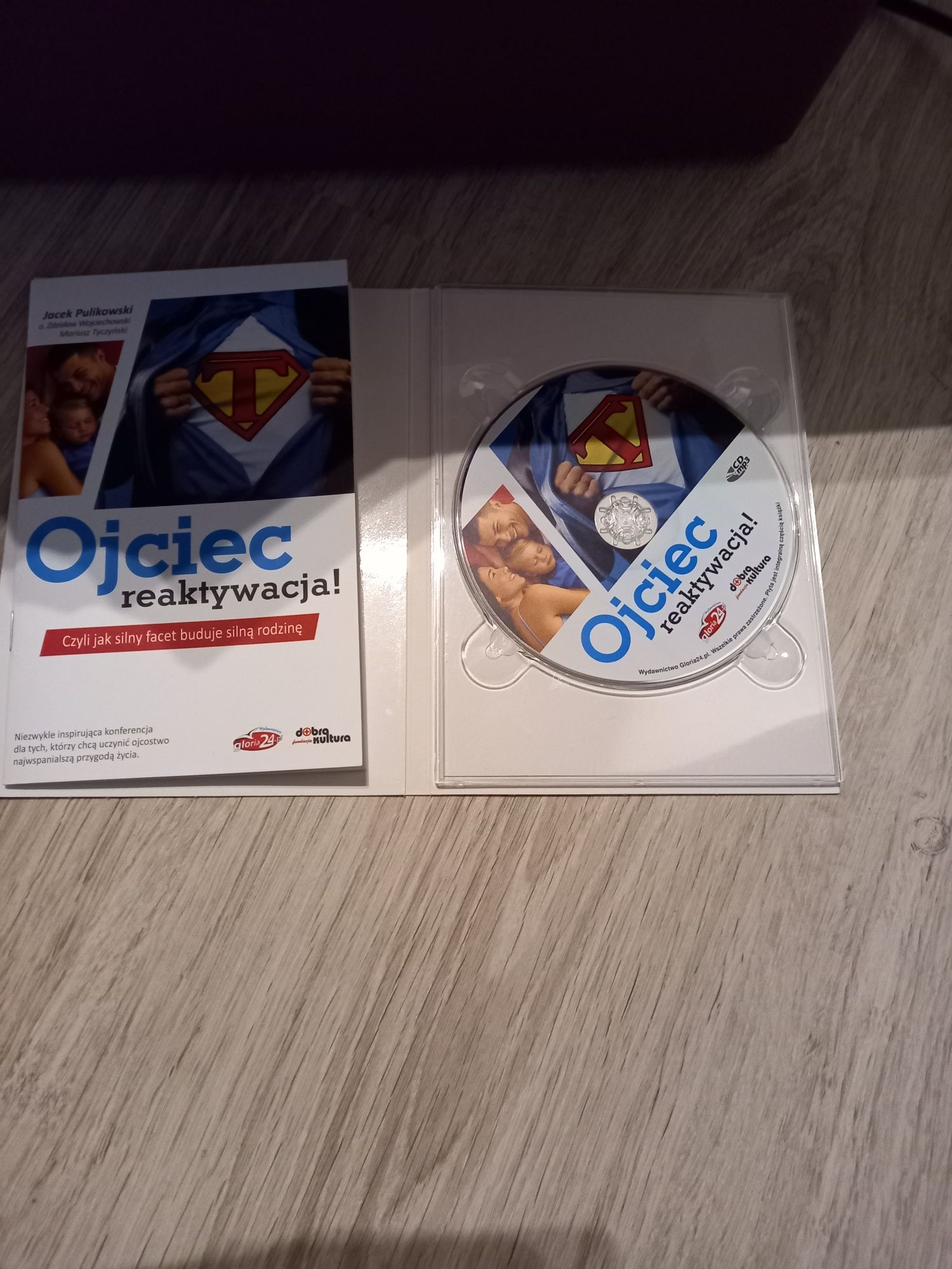 Książka i płyta CD Ojciec reaktywacja