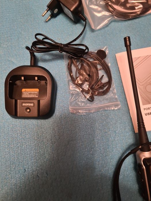 Zestaw 2x Radio Baofeng BF-UVB2 plus 8Watt. Używane. Stan idealny.
