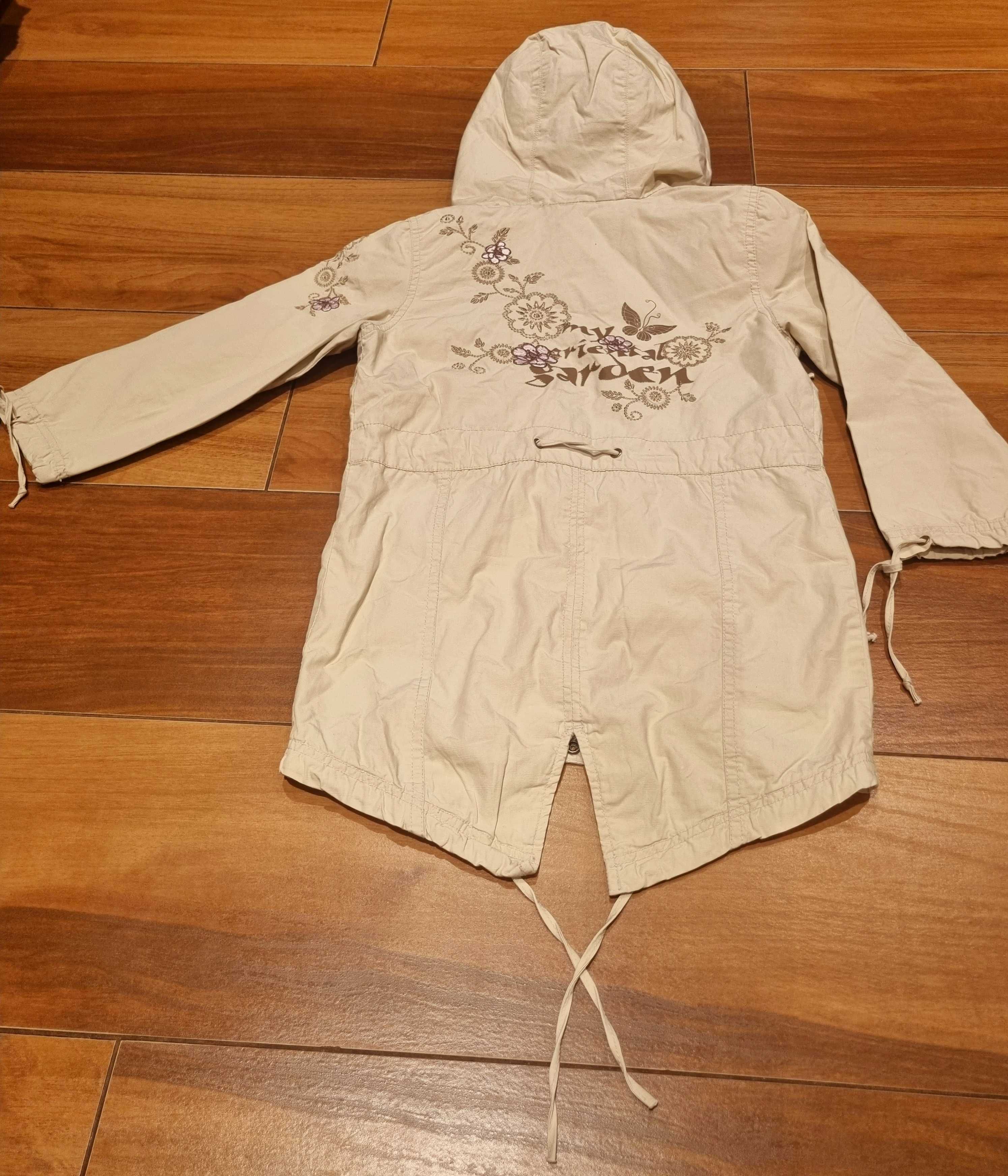 Kurtka R 116 RESERVED parka przejściowa płaszczyk kaptur