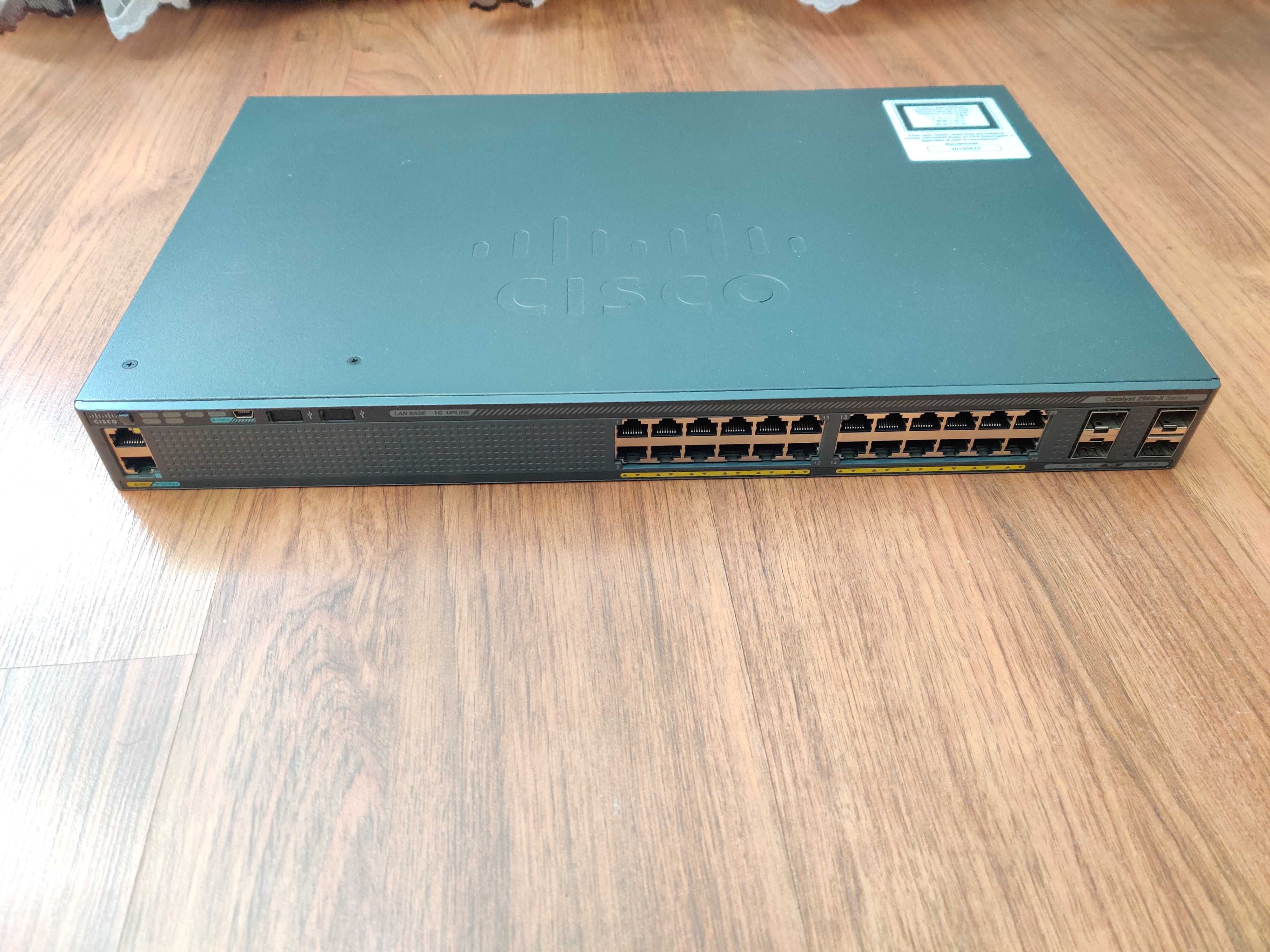 Комутатор Cisco ws-c2960x-24ts-l v03