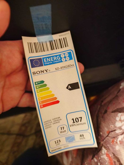 Telewizor Sony Bravia 49" kd49xg80xx