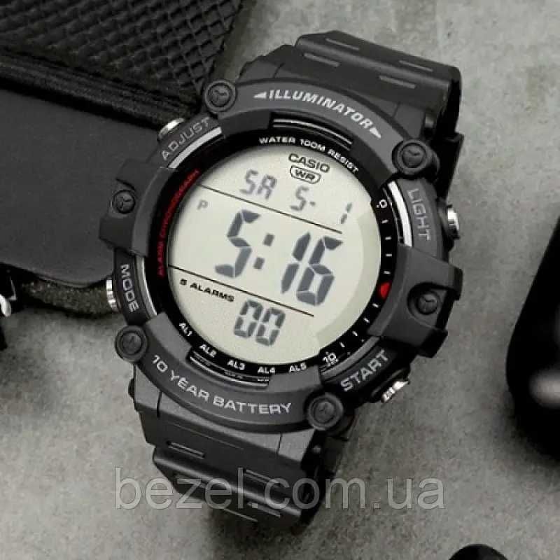 ОРИГІНАЛ | Нові: чоловічі годинники CASIO DIGITAL AE-1500WH-1A!