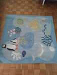 BLÅVINGAD IKEA
Tapete, padrão de animais marinhos/multicor, 133x133 cm