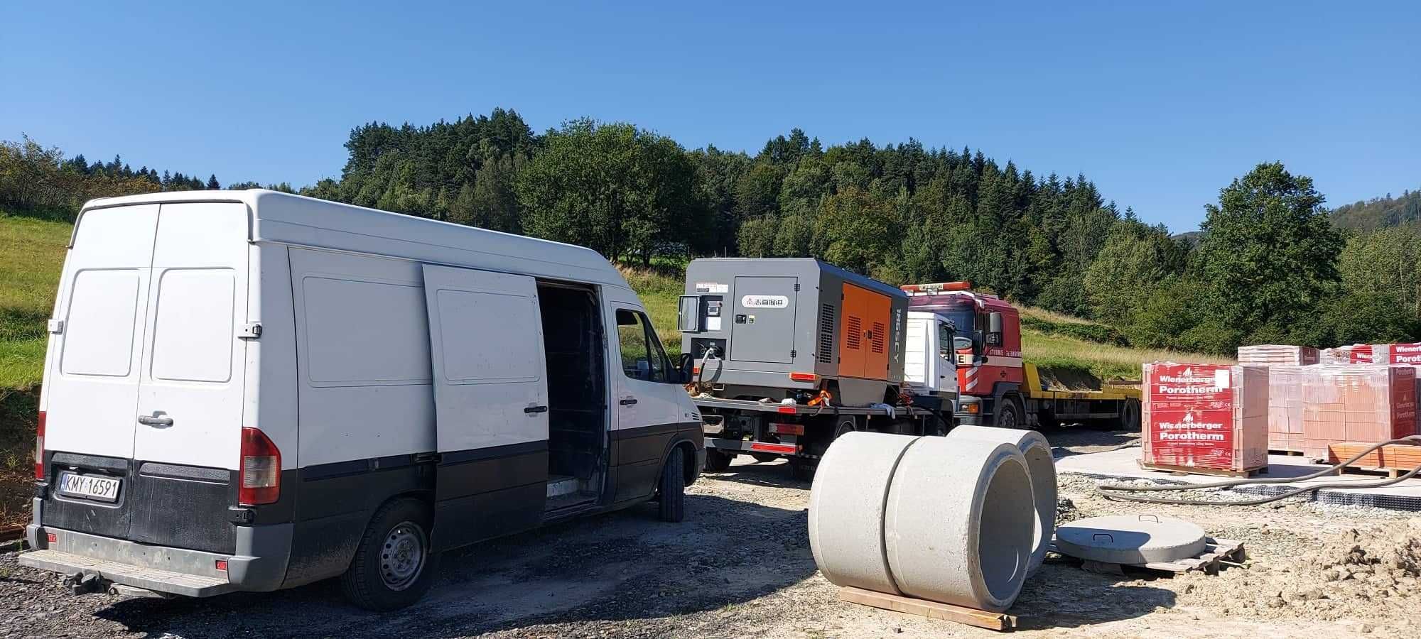 studnie głębinowe, odwierty pod pompy ciepła Limanowa