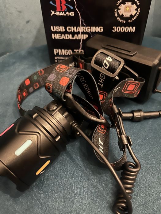 Lanterna para caça de cabeça mais potente do mercado