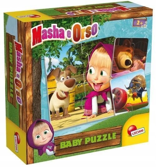 Puzzle Baby Logic Masza I Niedźwiedź, Lisciani