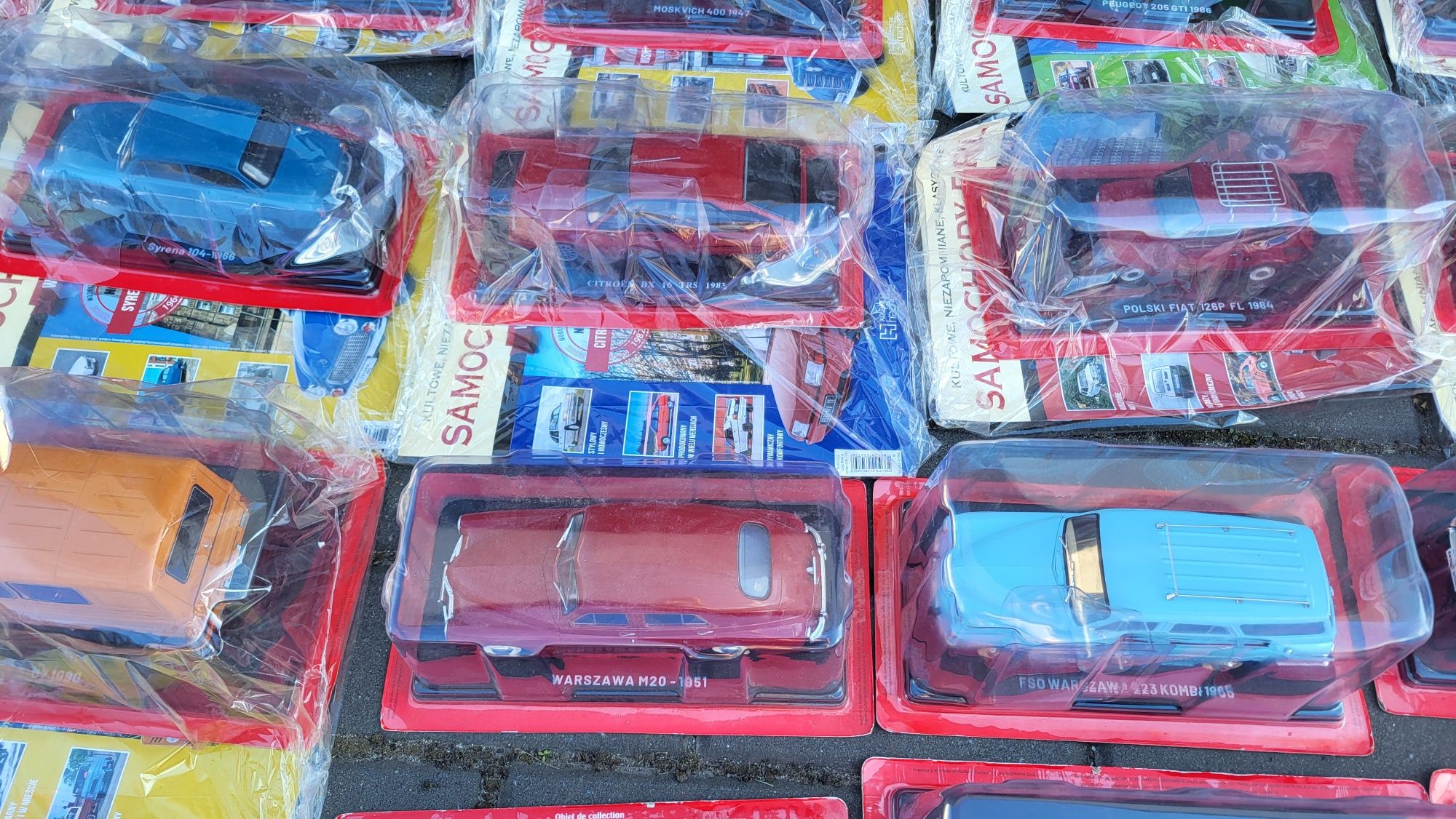 Kultowe samochody prl hachette 1:24 deagostini 1:43 polonez syrena zuk