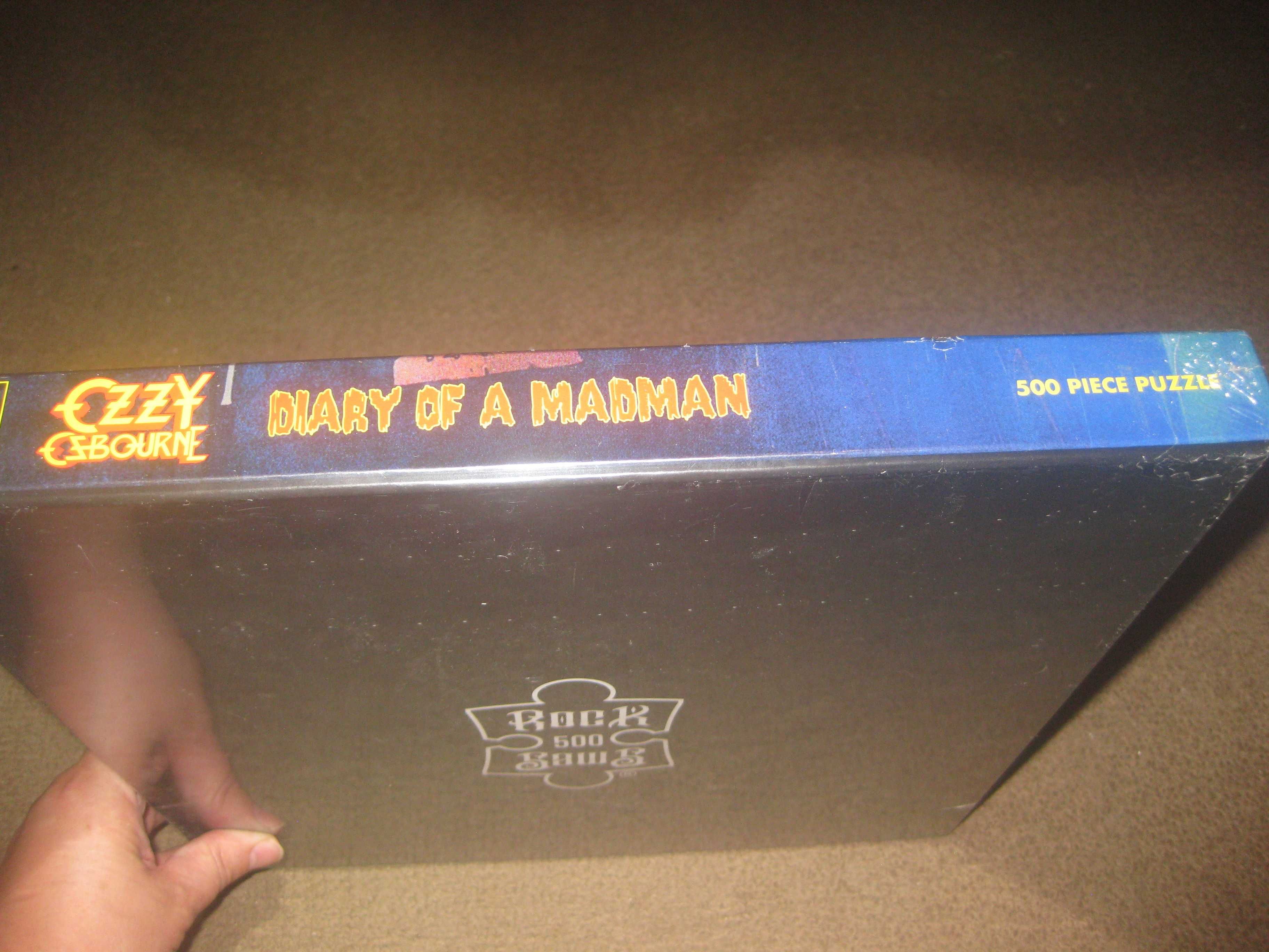 Puzzle do Ozzy Osbourne "Diary Of a Madman" Novo e Selado!
