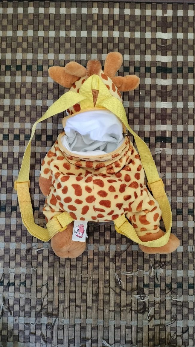 Mochila girafa criança